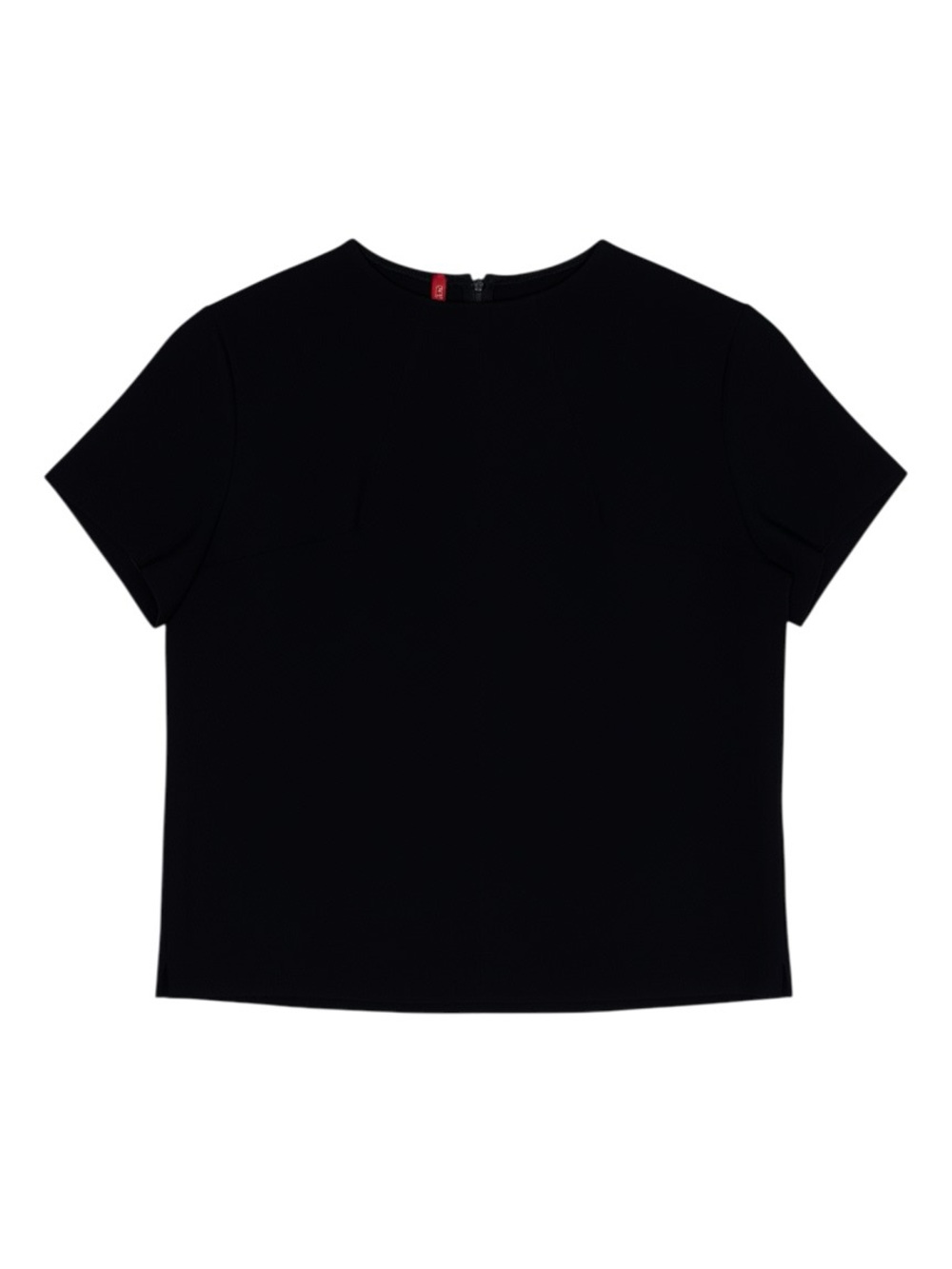 SPANX Black Size Large Short-Sleeve Top